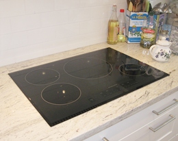 Our induction cooking stovetop